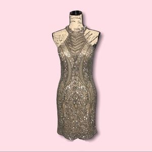 Scala Sequin Formal Dress